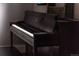 Elegant living room featuring a vintage piano at 408 Soda Creek Rd, Idaho Springs, CO 80452