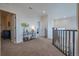 Inviting hallway with stylish console table and décor, offering access to various rooms at 3008 Blithe Pt, Castle Rock, CO 80108