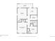 Detailed floor plan of the second floor featuring bedrooms, study, and a sunroom at 1475 Saint Paul St, Denver, CO 80206