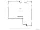 Detailed basement plan showing dimensions of available space at 23327 E Ottawa Dr, Aurora, CO 80016