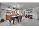 Bright dining area with wood table and chairs at 23636 Pondview Pl # C, Golden, CO 80401