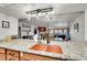 Kitchen with copper sink, granite counters, and open layout at 23636 Pondview Pl # C, Golden, CO 80401