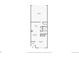 Layout of first floor including a living room, dining room, kitchen, bathroom, stairs, garage, and entry at 15362 W 66Th Ave # D, Arvada, CO 80007