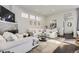 Bright and airy living room featuring plush white sofas, a glass coffee table, and recessed lighting at 2572 Iola St, Aurora, CO 80010