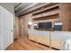 Bedroom with built-in shelves and decor, featuring an organized layout, perfect for functional living at 1499 Blake St # 4F, Denver, CO 80202