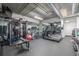 Well-equipped gym with treadmills, weights, and exercise machines for a complete workout at 1499 Blake St # 4F, Denver, CO 80202