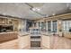 Modern kitchen featuring a double oven and stainless steel appliances at 1499 Blake St # 4F, Denver, CO 80202