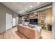 Bright open living room with hardwood floors and modern interior design at 1499 Blake St # 4F, Denver, CO 80202