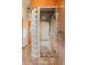 Glass enclosed shower with pebble floor and tiled walls at 11730 Pointe View Dr, Longmont, CO 80503