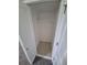 A well-lit closet featuring a shelf, hanging rod, and clean flooring, ready for organization at 3246 S Nucla St, Aurora, CO 80013