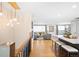 Open floor plan showcases seamless flow from kitchen to living area, perfect for entertaining at 11223 W 29Th Ave, Lakewood, CO 80215