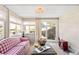 Relaxing sunroom with bright light, cozy seating and backyard access at 11223 W 29Th Ave, Lakewood, CO 80215