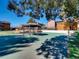 Community common area featuring a gazebo and grilling stations, perfect for outdoor gatherings at 400 Zang St # 1-105, Lakewood, CO 80228
