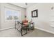 Bright home office featuring a modern desk, comfortable seating, and ample natural light at 10080 E 160Th Pl, Brighton, CO 80602