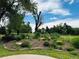 Beautifully landscaped backyard featuring lush greenery, colorful flowers, and manicured garden beds at 8211 Rocky Mountain Dr, Lakewood, CO 80214