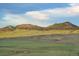 Pastoral view of mountain range and valley featuring cattle grazing in lush field at 15533 S Perry Park Rd, Palmer Lake, CO 80133