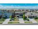 Aerial view of a neighborhood featuring a mix of two story homes, with pristine landscaping at 25062 E Cedar Pl, Aurora, CO 80018