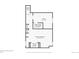 Floor plan of the basement including bedroom, closets, and storage at 4290 S Cherokee St, Englewood, CO 80110