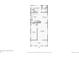 Detailed floor plan of the first floor with dimensions for each room at 4290 S Cherokee St, Englewood, CO 80110