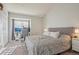 Comfortable bedroom with a work space by the window at 1818 S Quebec Way # 11-3, Denver, CO 80231
