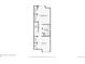 Two-story floor plan with primary bedroom, bathroom, and bedroom at 1818 S Quebec Way # 11-3, Denver, CO 80231