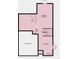 Basement floor plan features an unfinished area with optional rough-in plumbing at 13333 Blue Amber Ct, Parker, CO 80134