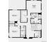 Second floor featuring three bedrooms, two bathrooms, laundry room and primary suite at 13333 Blue Amber Ct, Parker, CO 80134