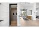 Open entryway with modern decor and seamless access to the main living spaces at 2821 E Cedar Ave # 2, Denver, CO 80209