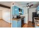 Kitchen with stainless steel appliances, granite counters, and updated cabinetry at 16259 W 10Th Ave # J5, Golden, CO 80401
