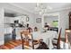 Open dining area with seamless flow to the kitchen, perfect for entertaining guests at 1141 Adams St, Denver, CO 80206
