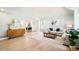 Bright living room featuring hardwood floors, neutral decor, and large windows providing plenty of natural light at 16438 E Prentice Cir, Centennial, CO 80015