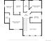Detailed floor plan featuring primary bedroom, bathroom, and walk-in closet layout for easy space planning at 3761 S Orleans St, Aurora, CO 80013