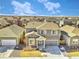 Aerial shot shows the beautiful neighborhood that the property resides in at 885 Hearthstone Ave, Brighton, CO 80601