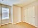 Comfortable bedroom with carpet and closet at 885 Hearthstone Ave, Brighton, CO 80601