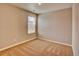 Neutral bedroom with carpet and window at 885 Hearthstone Ave, Brighton, CO 80601