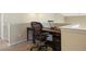 Cozy loft office space with a desk, comfortable ergonomic chair and good lighting at 5941 S Waco St, Aurora, CO 80016