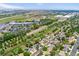 Aerial view displays the property's neighborhood location, close to city businesses at 11021 Otis St, Westminster, CO 80020