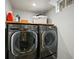 Efficient laundry area equipped with modern LG washer and dryer set at 2635 N Clayton St, Denver, CO 80205