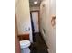 Functional bathroom with tile flooring, simple fixtures, and a neutral color scheme, offering practicality at 274 Lincoln Dr, Idaho Springs, CO 80452