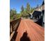 Expansive wooden deck perfect for outdoor dining and relaxation, offering mountain views at 274 Lincoln Dr, Idaho Springs, CO 80452