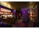 Fully stocked basement bar with unique lighting and decor at 2324 S Columbine St, Denver, CO 80210