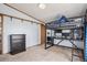 This bedroom offers neutral tones and a unique bed that will make a love their space at 8260 County Road 39, Fort Lupton, CO 80621