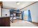Bedroom featuring a loft bed and a backyard view at 8260 County Road 39, Fort Lupton, CO 80621