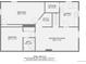 Lower level floor plan includes bedrooms, bath, storage, laundry and recreation room at 3600 Olive St, Denver, CO 80207