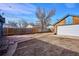 Large backyard with patio, garage, and studio perfect for relaxing at 1937 Jay St, Lakewood, CO 80214