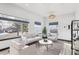 Bright living room featuring large windows, modern furniture, and contemporary decor at 1937 Jay St, Lakewood, CO 80214