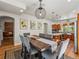 Bright eat-in kitchen featuring modern appliances and a dining area at 4348 Umatilla St, Denver, CO 80211