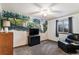 Bedroom with scenic mural and seating area at 2652 S Sable Way, Aurora, CO 80014
