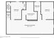 Basement floor plan showing the laundry room, bedrooms, stairs, storage and bathroom at 3145 W Farmdale Rd, Englewood, CO 80110