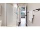 Glass shower features tile and modern fixtures at 9255 Melborne Ct, Parker, CO 80134